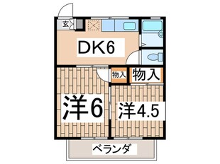 ミニコ－ポカトウの物件間取画像